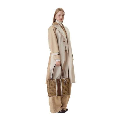 Guess Bicolor Polyethylene Handbag