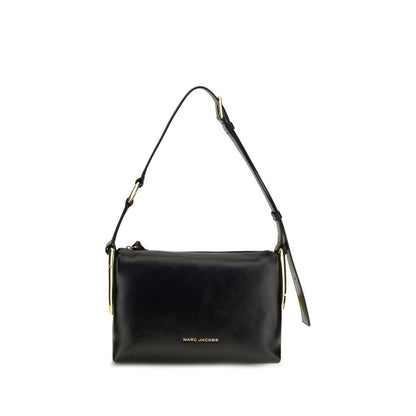 Marc Jacobs Black Calf Leather Bos Taurus Shoulder Bag