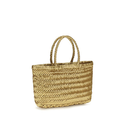 Dragon Diffusion Gold Calf Leather Bos Taurus Handbag