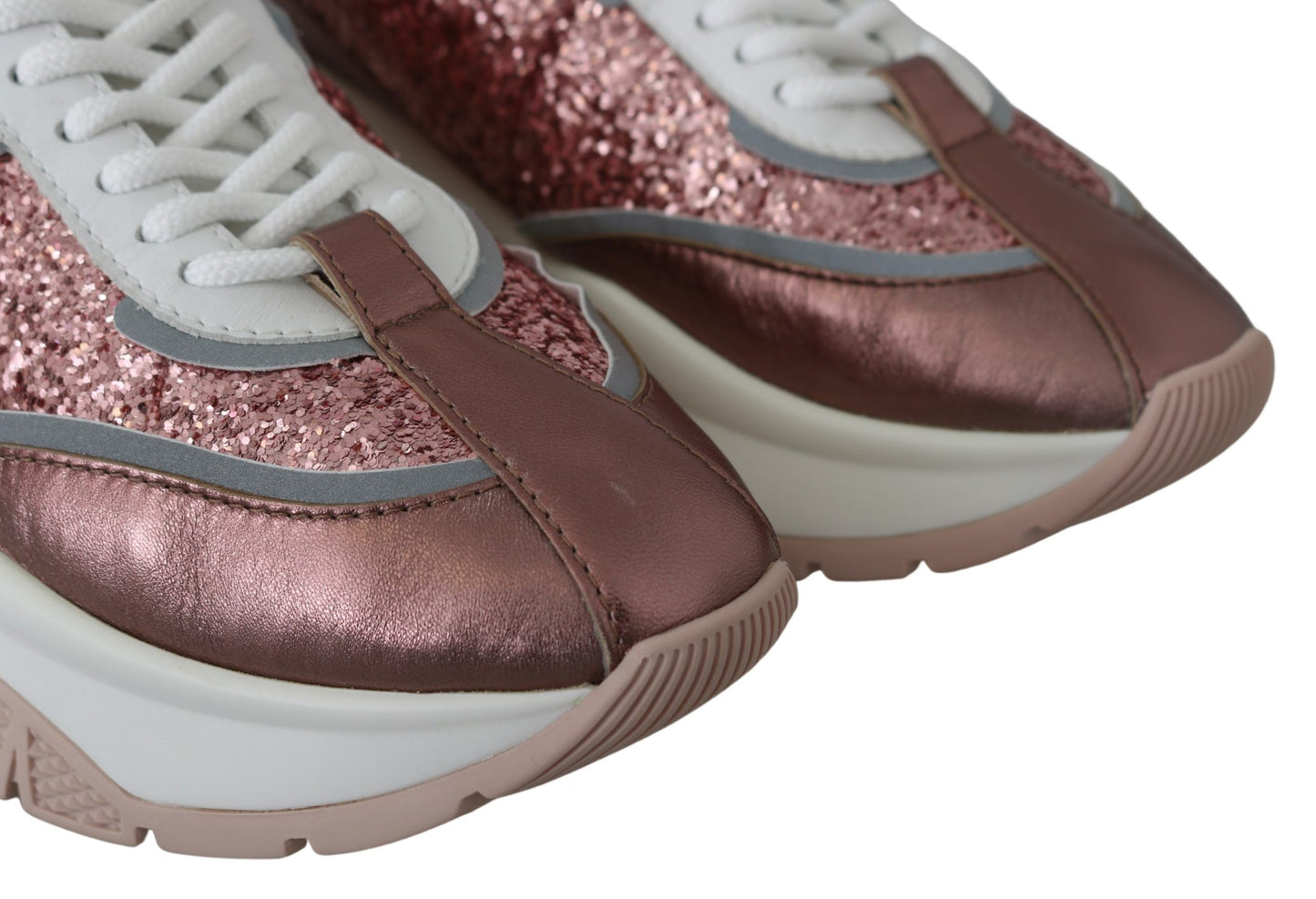 Jimmy Choo Candyfloss Glitter Sneaker Euphoria