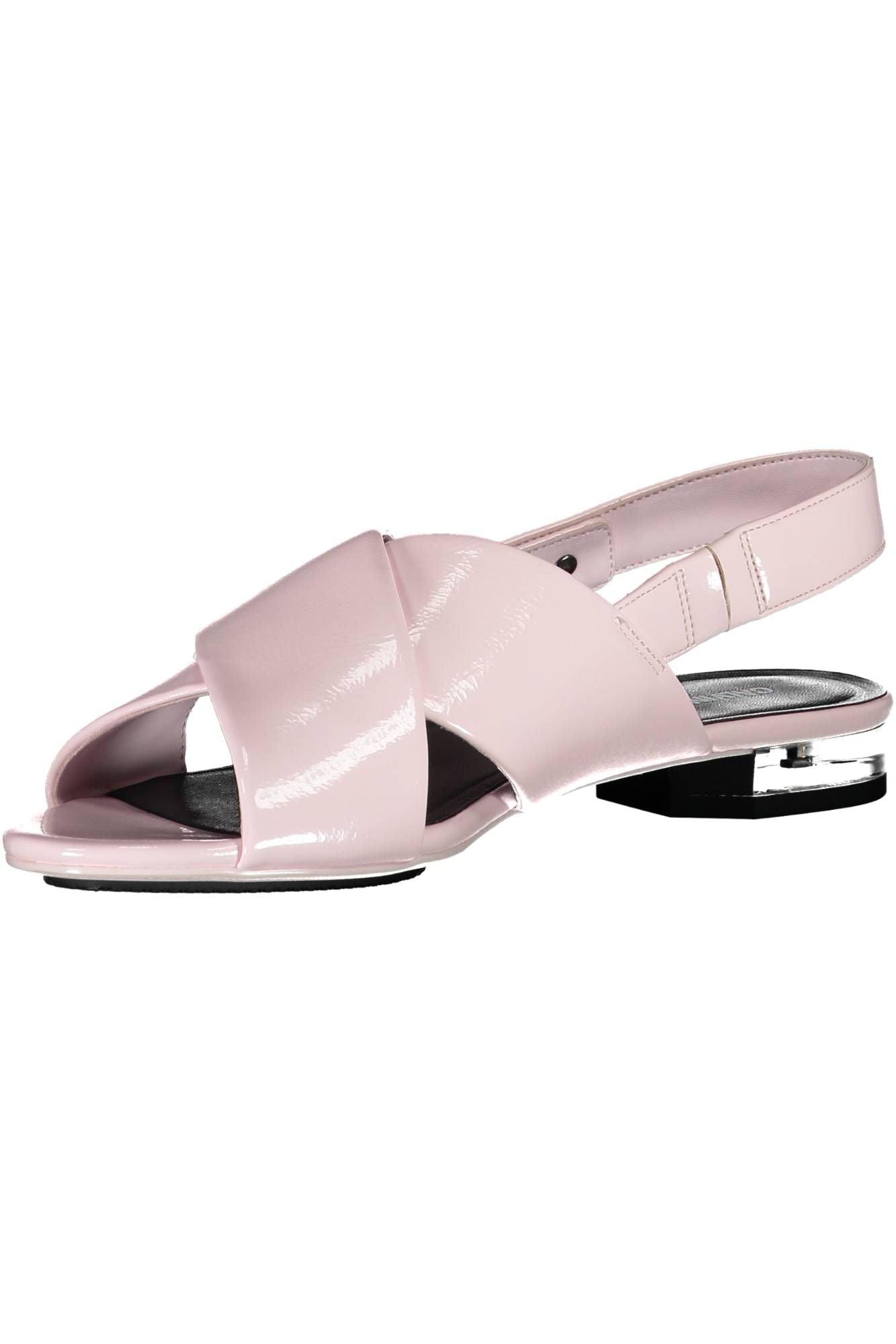 Calvin Klein Pink Polyethylene Women Sandal