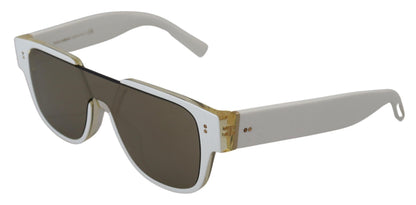 Dolce & Gabbana Elegant White Acetate Sunglasses for Women