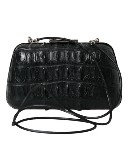 Crocodile Leather Evening Clutch