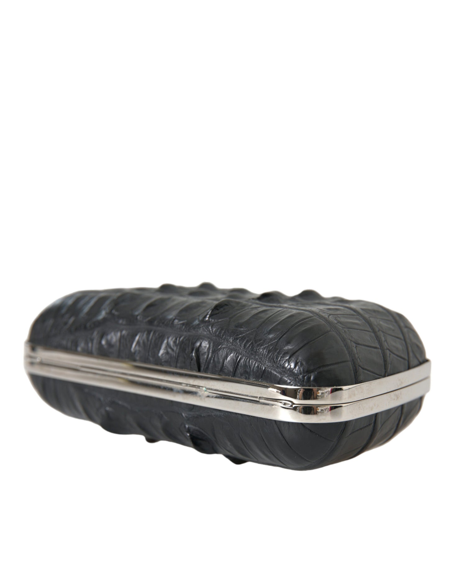 Crocodile Leather Evening Clutch