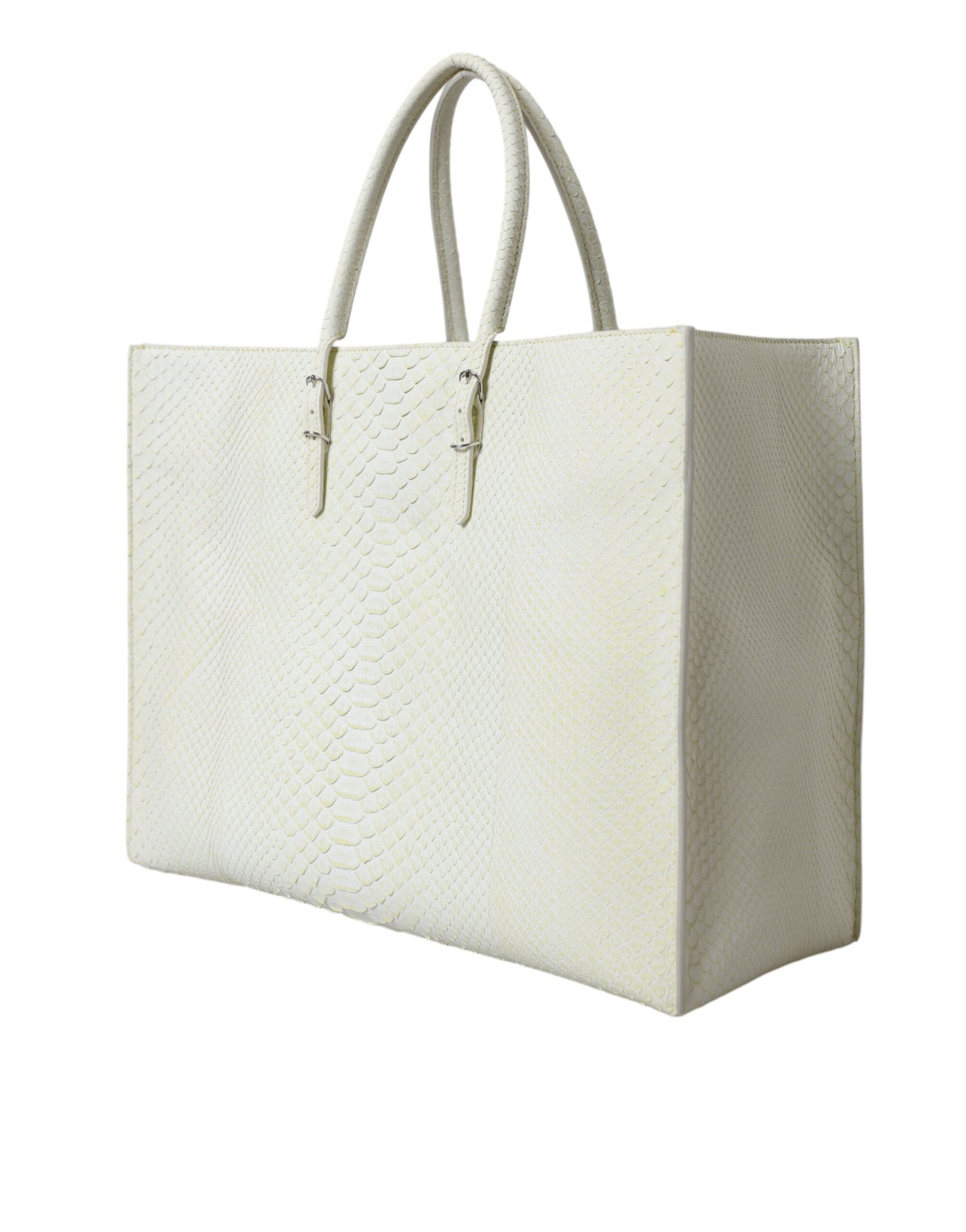 Python Leather Tote