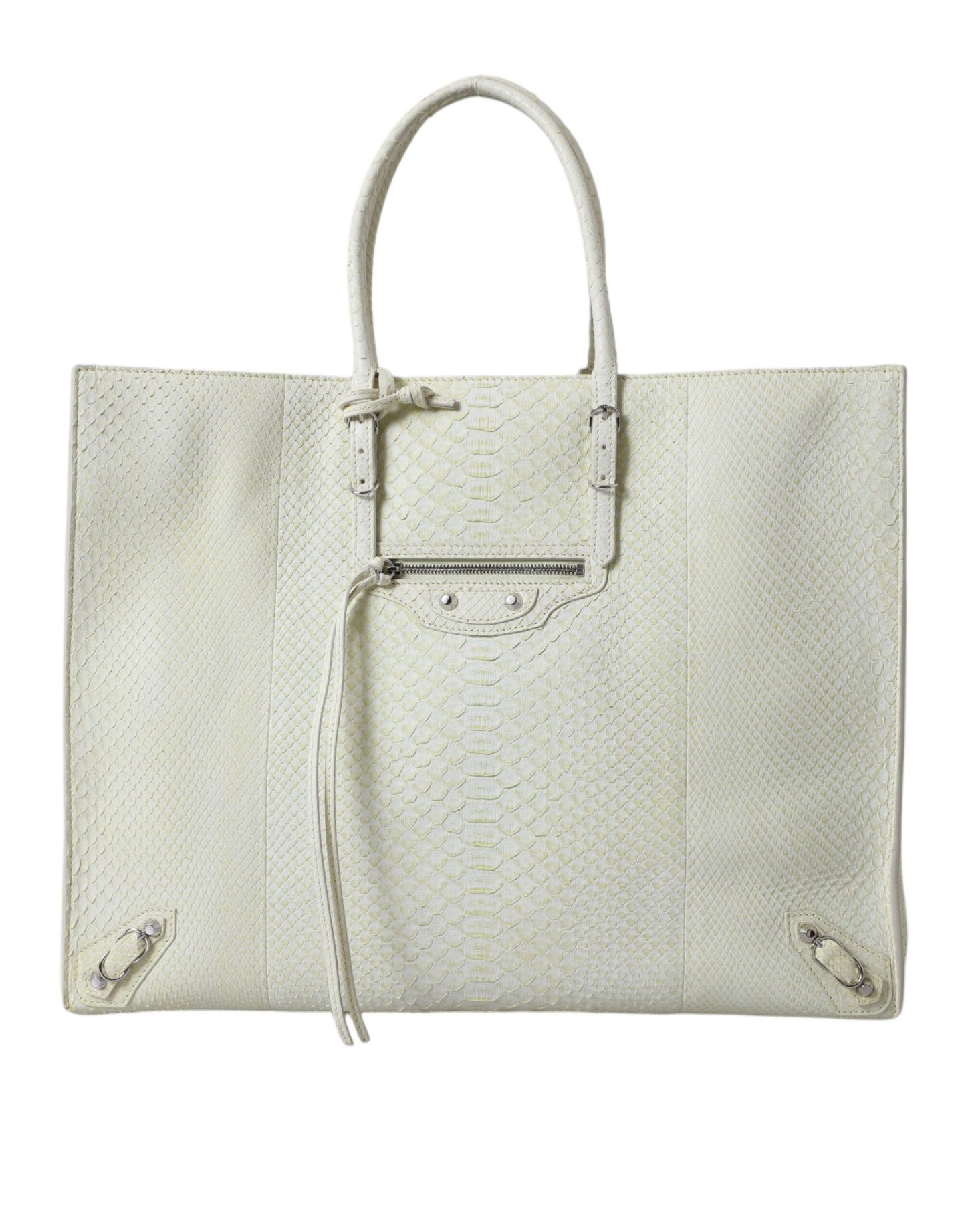 Python Leather Tote