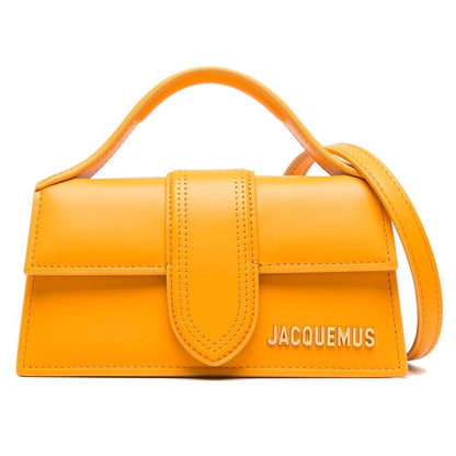 Jacquemus Yellow Leather Crossbody Bag