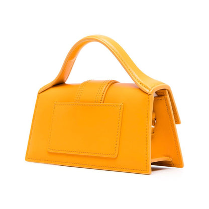 Jacquemus Yellow Leather Crossbody Bag