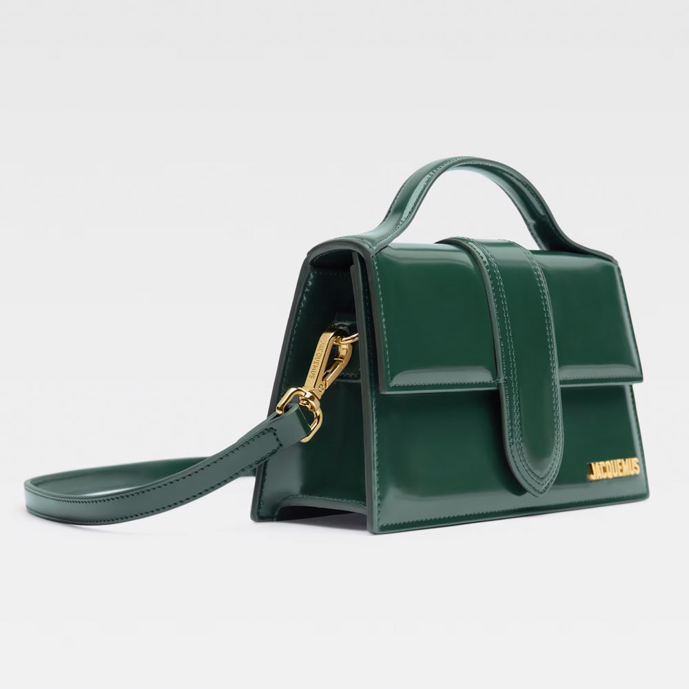 Jacquemus Green Leather Crossbody Bag