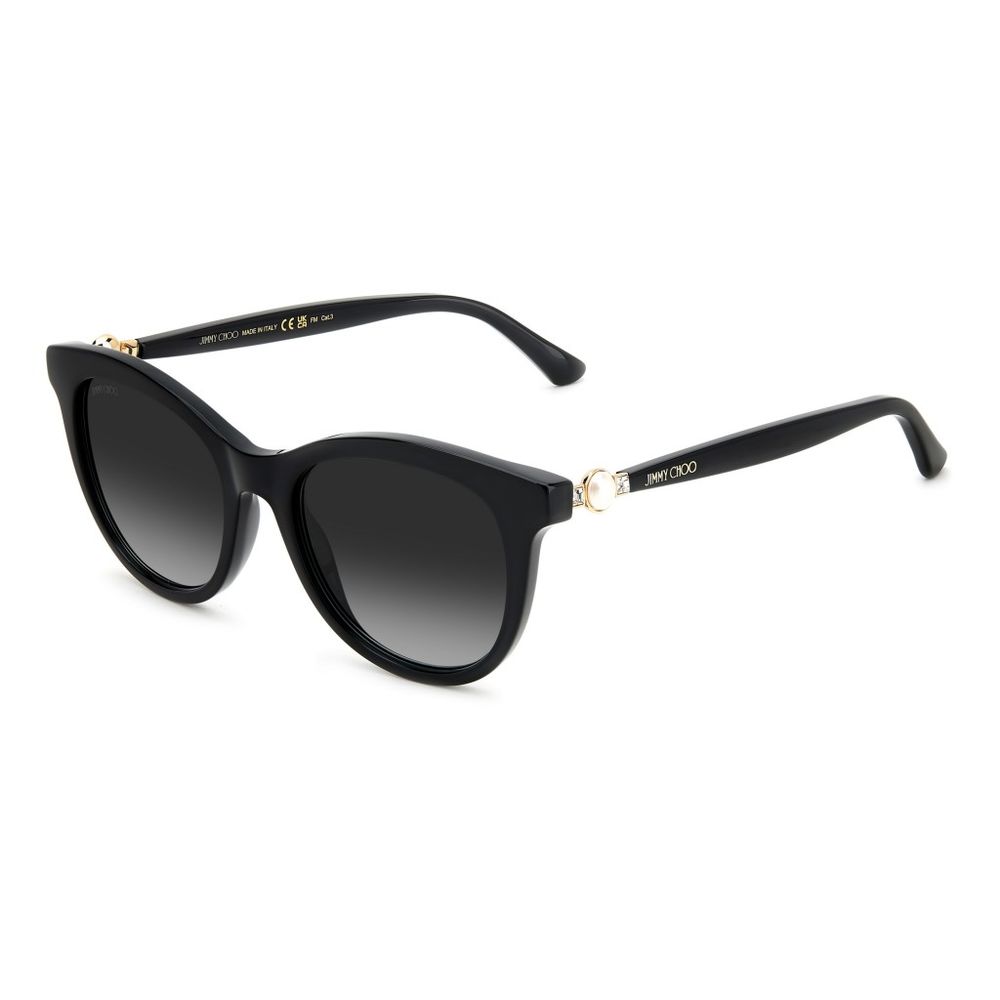 Jimmy Choo Black Acetate Sunglasses