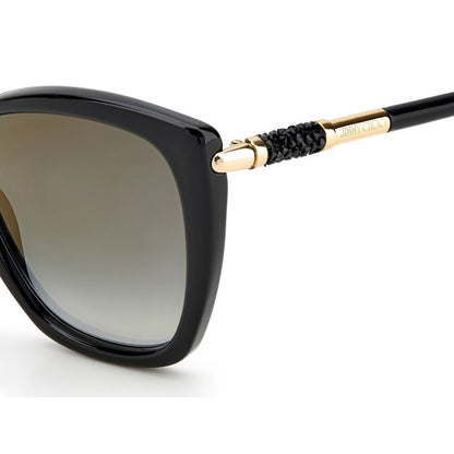 Jimmy Choo Black Plastic Sunglasses