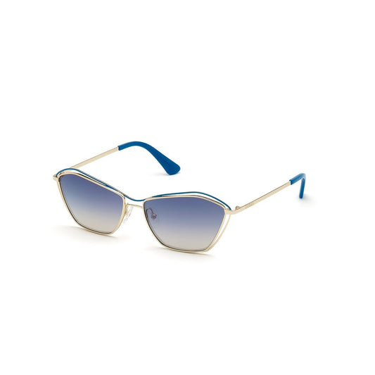 Guess Gold Metal Sunglasses