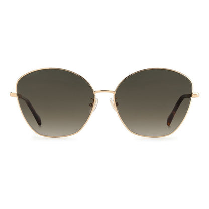 Jimmy Choo Gold Metal Sunglasses