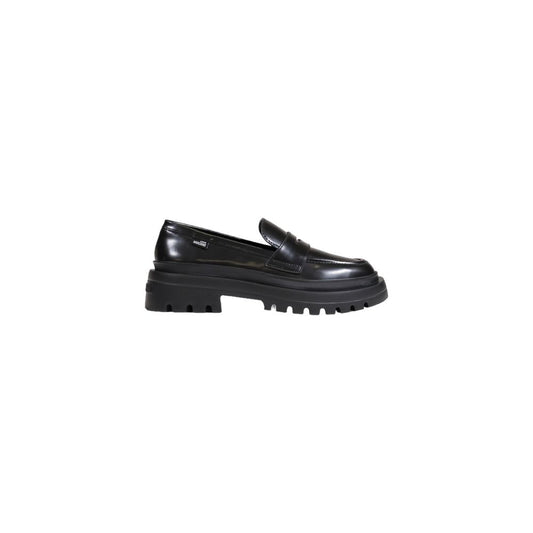 Love Moschino Black Polyethylene Flat Shoe