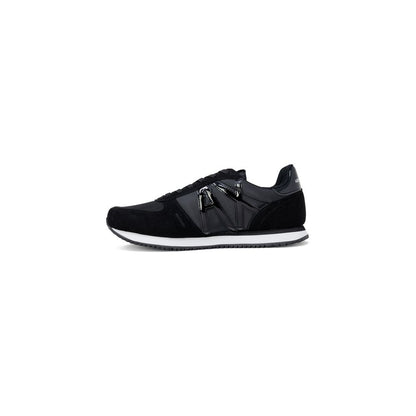 Armani Exchange Black Polyester Sneaker