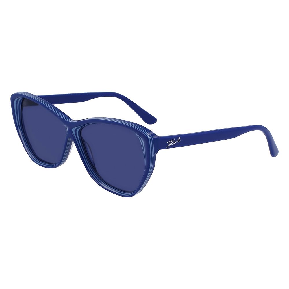 Karl Lagerfeld Blue Acetate Sunglasses