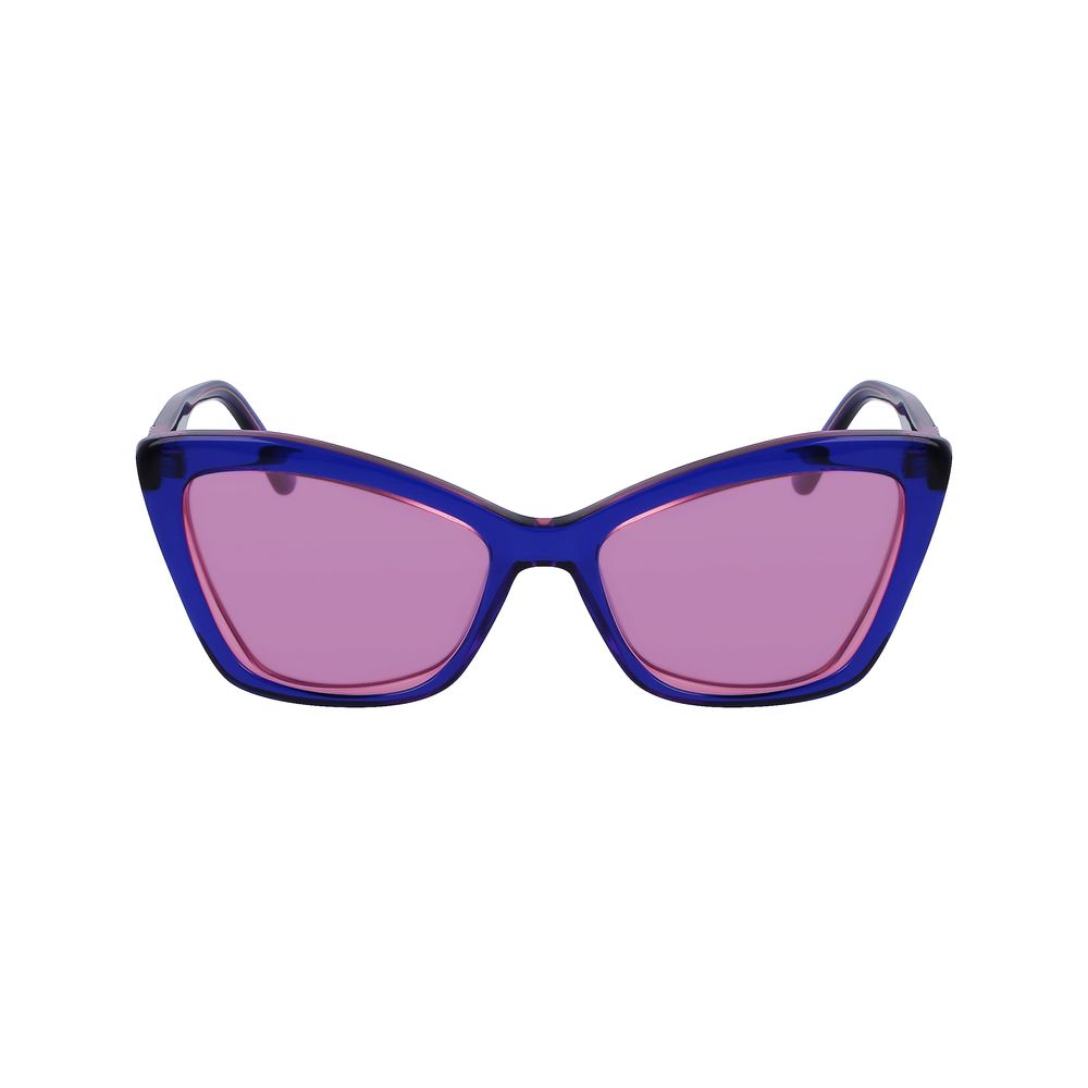 Karl Lagerfeld Blue Acetate Sunglasses