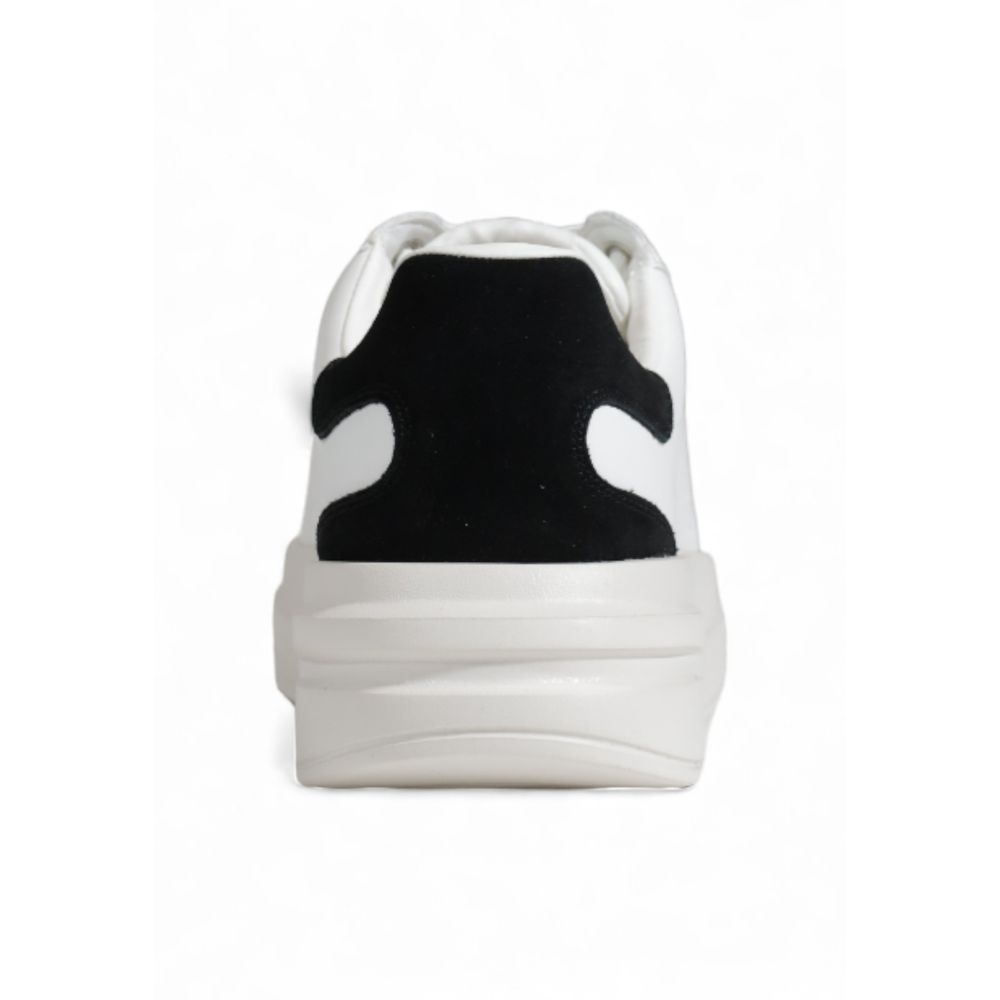 Guess Black And White Polyethylene Sneaker