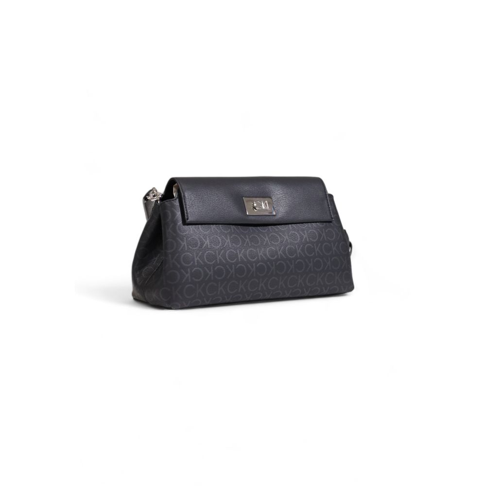 Calvin Klein Black Recycled Polyester Handbag