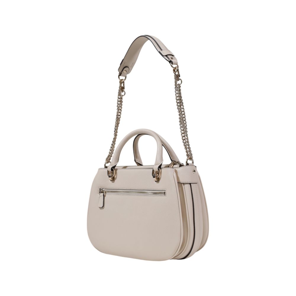 Guess Cream Polyethylene Handbag