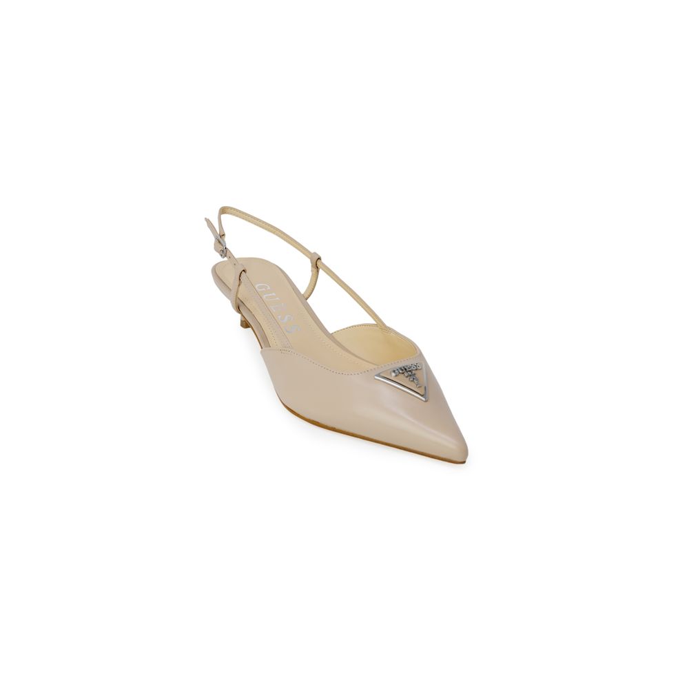 Guess Beige Polyester Sandal