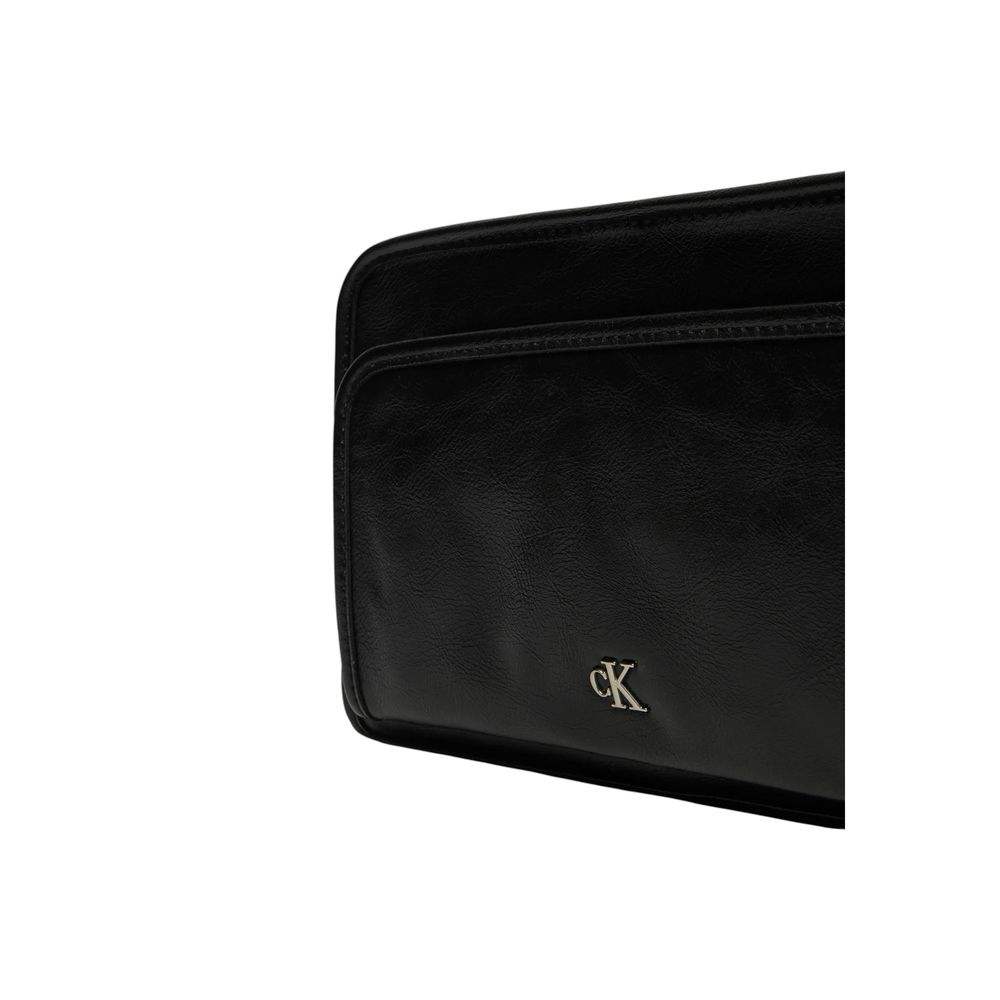 Calvin Klein Black Recycled Polyester Handbag