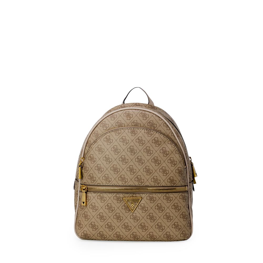 Guess Brown Polyethylene Backpack