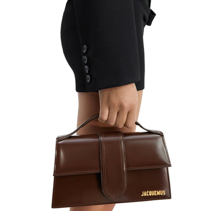 Jacquemus Brown Leather Handbag