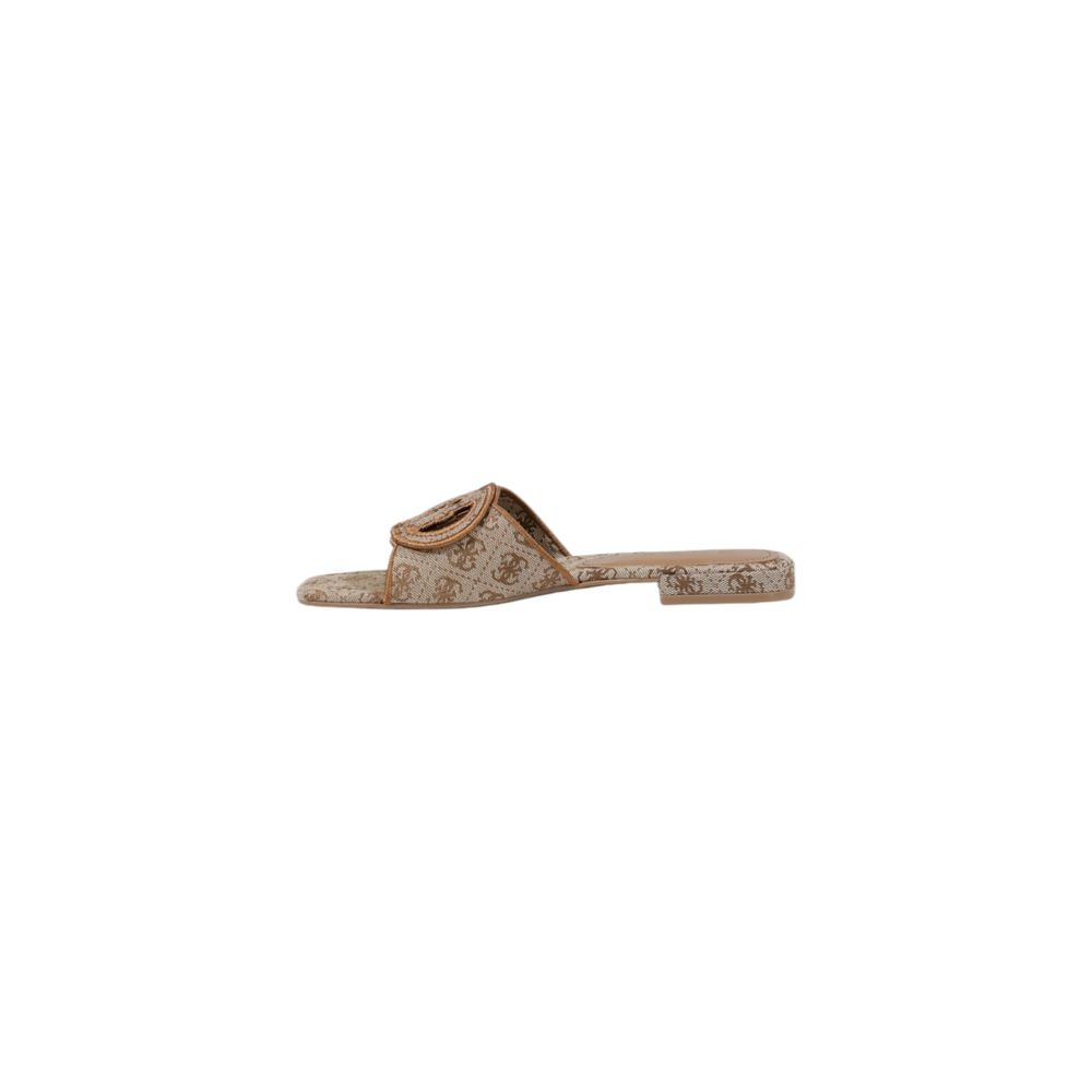 Guess Beige Polyester Sandal