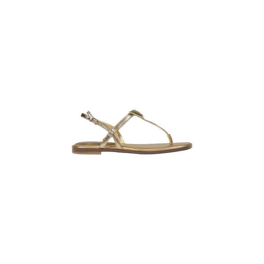 Guess Gold Polyethylene Sandal