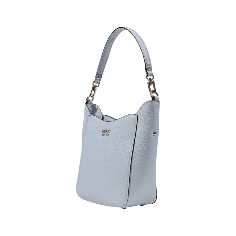 Guess Blue Polyethylene Handbag