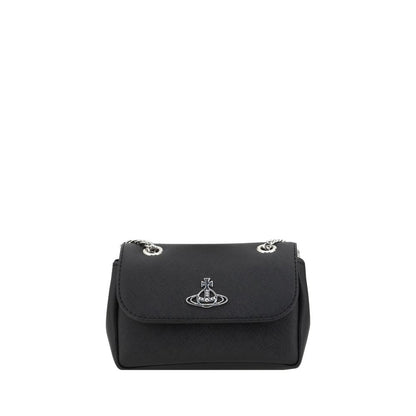 Vivienne Westwood Shoulder Bag with Orb plaque