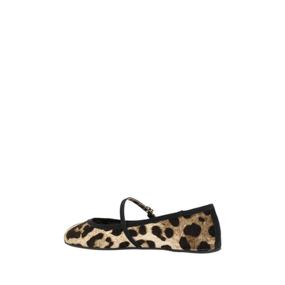 Dolce & Gabbana Leopard-print ballerinas