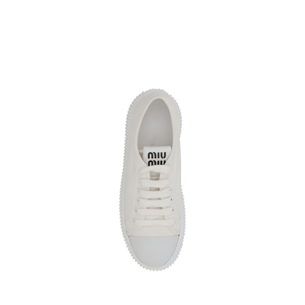 Miu Miu Cotton Sneakers