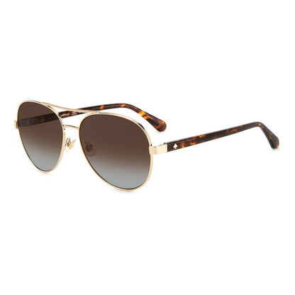 Kate Spade Gold Metal Sunglasses