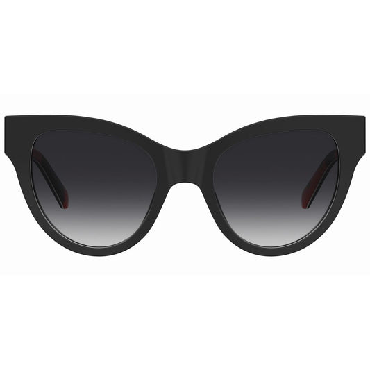 Love Moschino Black Acetate Sunglasses