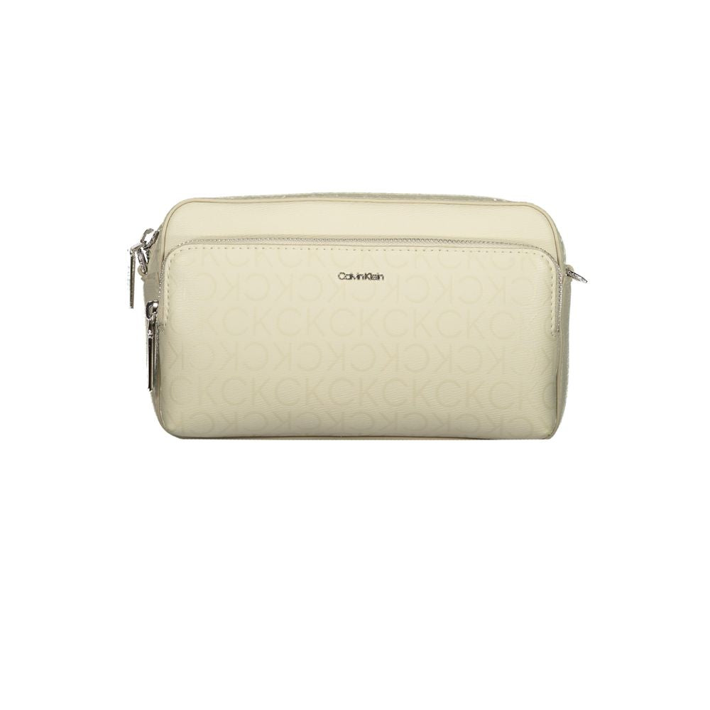 Calvin Klein Beige Polyester Handbag