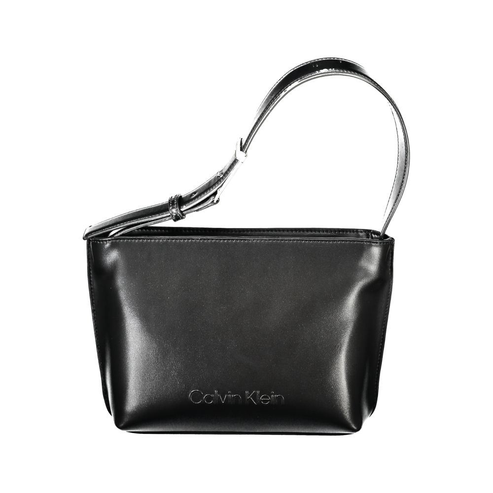 Calvin Klein Black Polyester Women Handbag