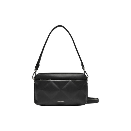 Calvin Klein Black Recycled Polyester Handbag