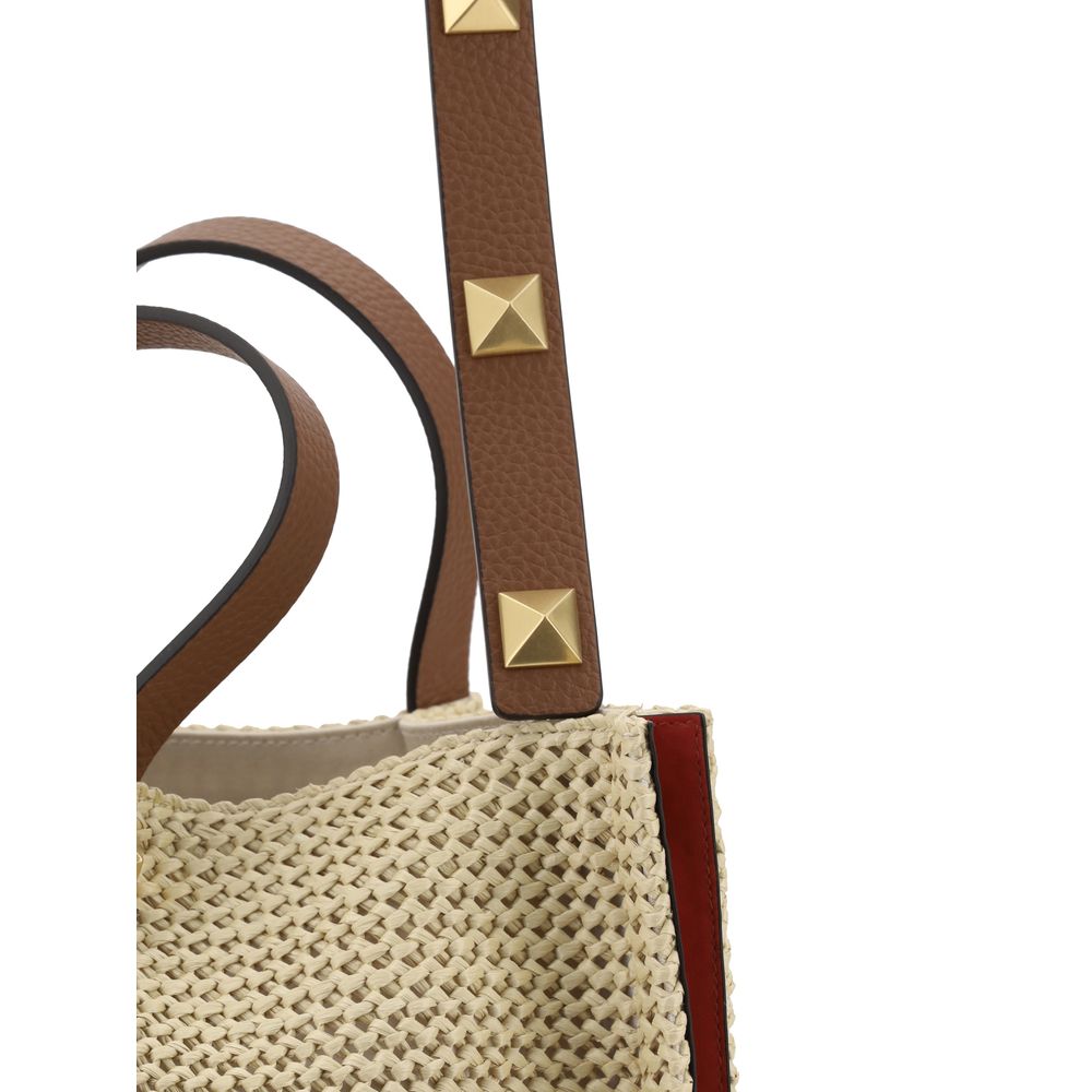 Valentino Garavani Straw Shoulder Bag