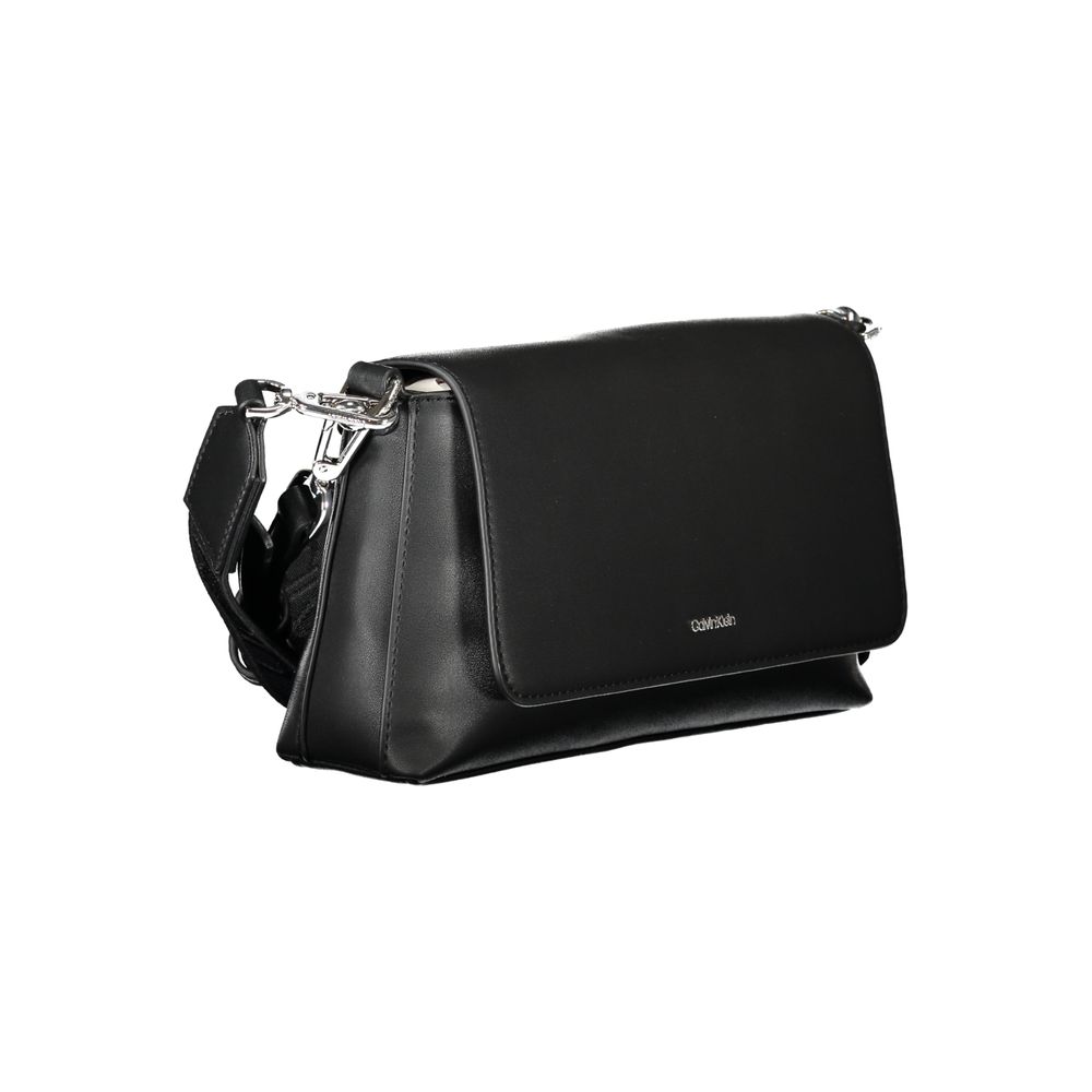 Calvin Klein Black Polyester Women Handbag