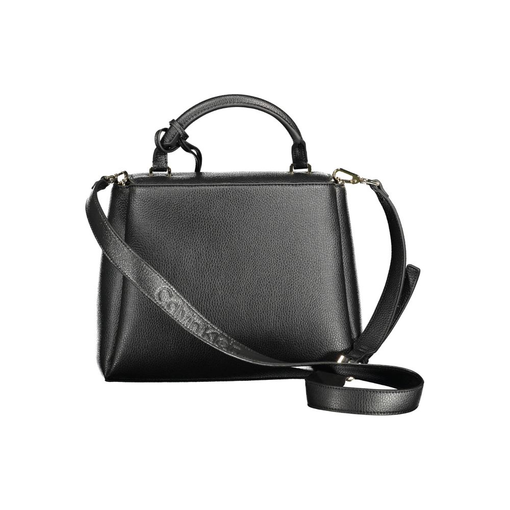 Calvin Klein Black Polyester Women Handbag