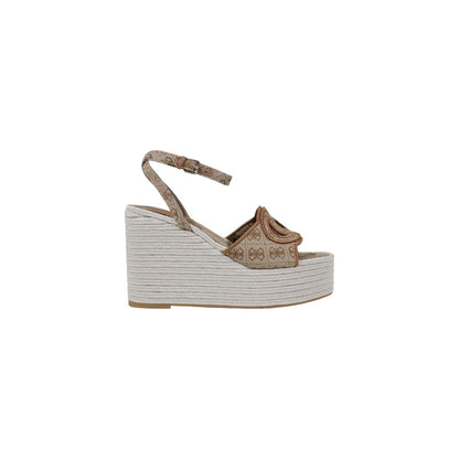 Guess Beige Polyester Sandal