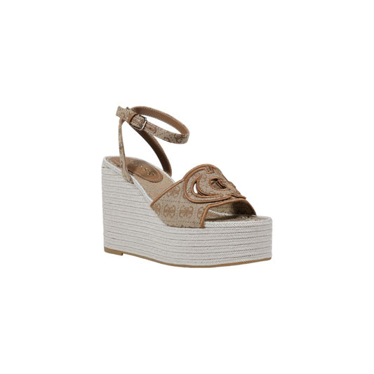 Guess Beige Polyester Sandal