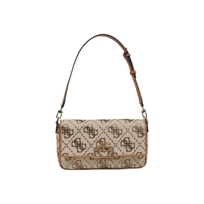 Guess Beige Polyester Handbag