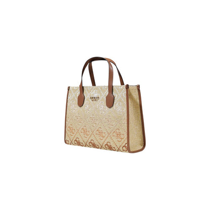 Guess Beige Polypropylene Handbag