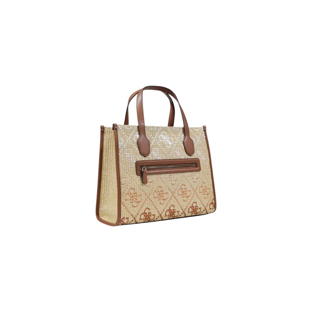 Guess Beige Polypropylene Handbag