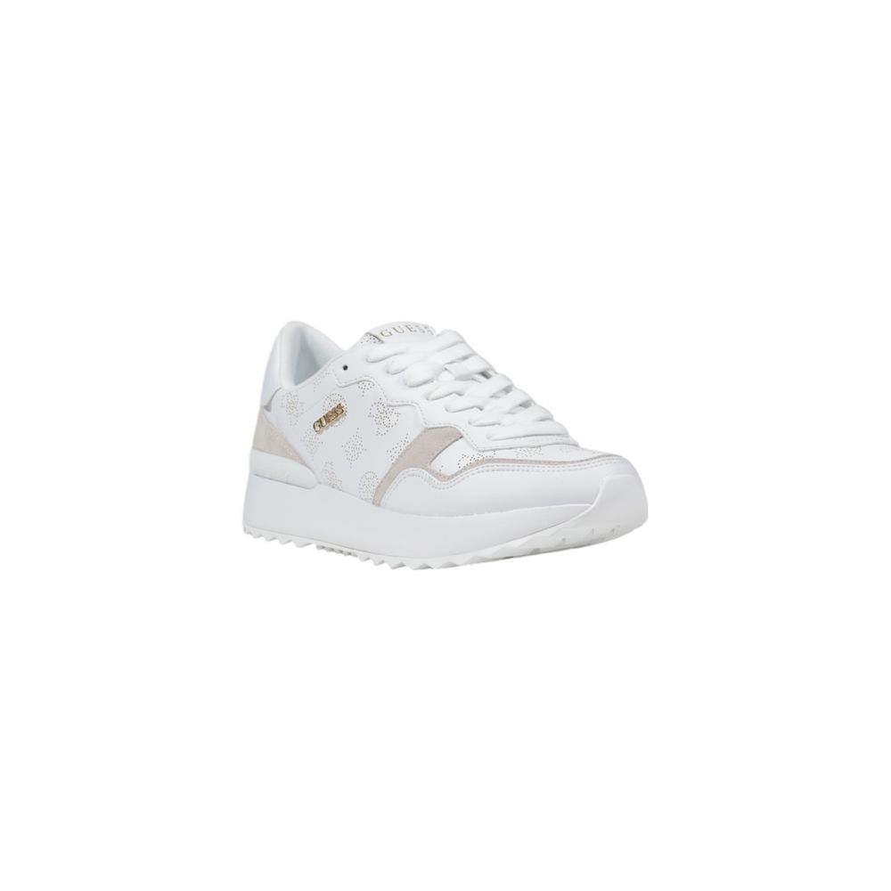 Guess White Polyethylene Sneaker