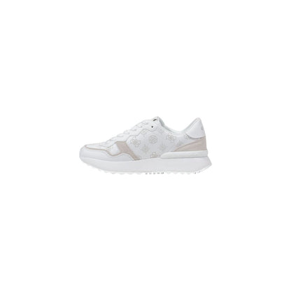 Guess White Polyethylene Sneaker