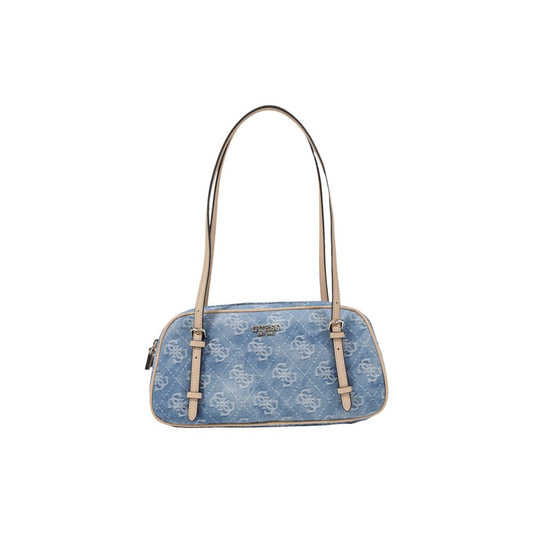 Guess Blue Cotton Handbag